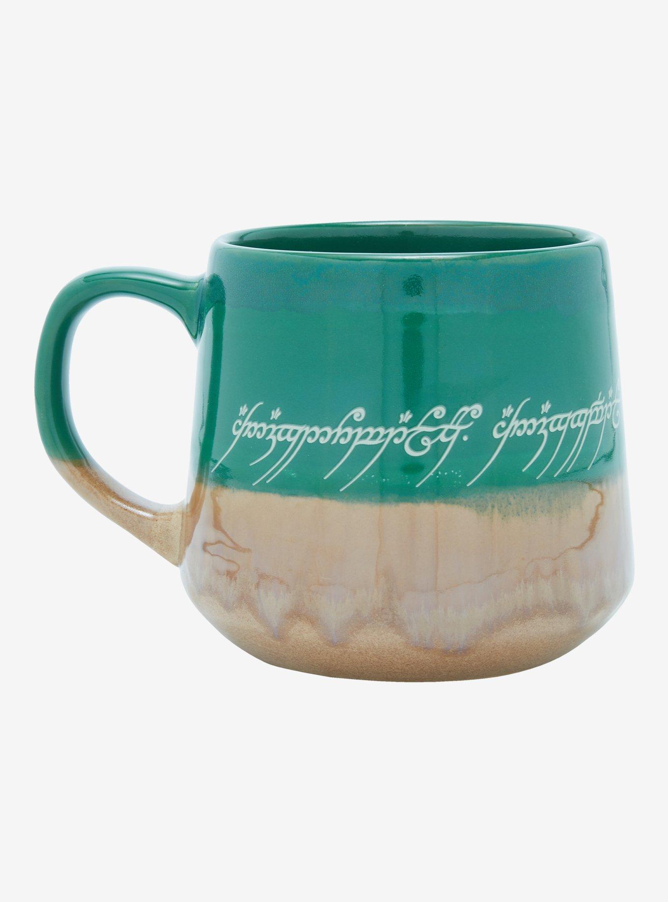The Lord of the Rings Tengwar Script Glazed Mug